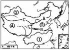 泰州书高港实验学校八年级地理下册第五章《中国的地理差异》导学案（人教版）